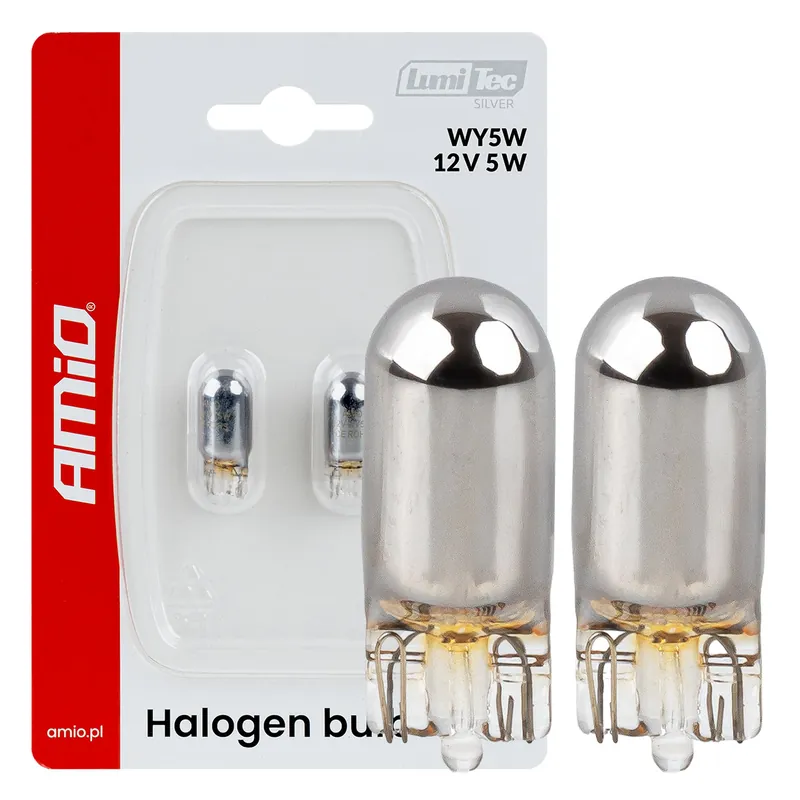 Halogeenipolttimo WY5W 12V 5W LumiTec CHROME 2 kpl Suoraan Valmistajalta
