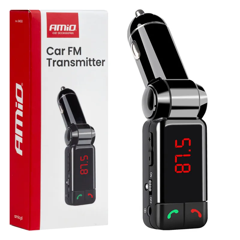 Nopea Toimitus FM-lähetin 2×USB-A 12 V 24 V