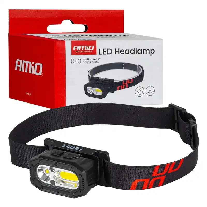 Halpa Hinta LED-otsalamppu XPG+COB 1000mAh (akulla)