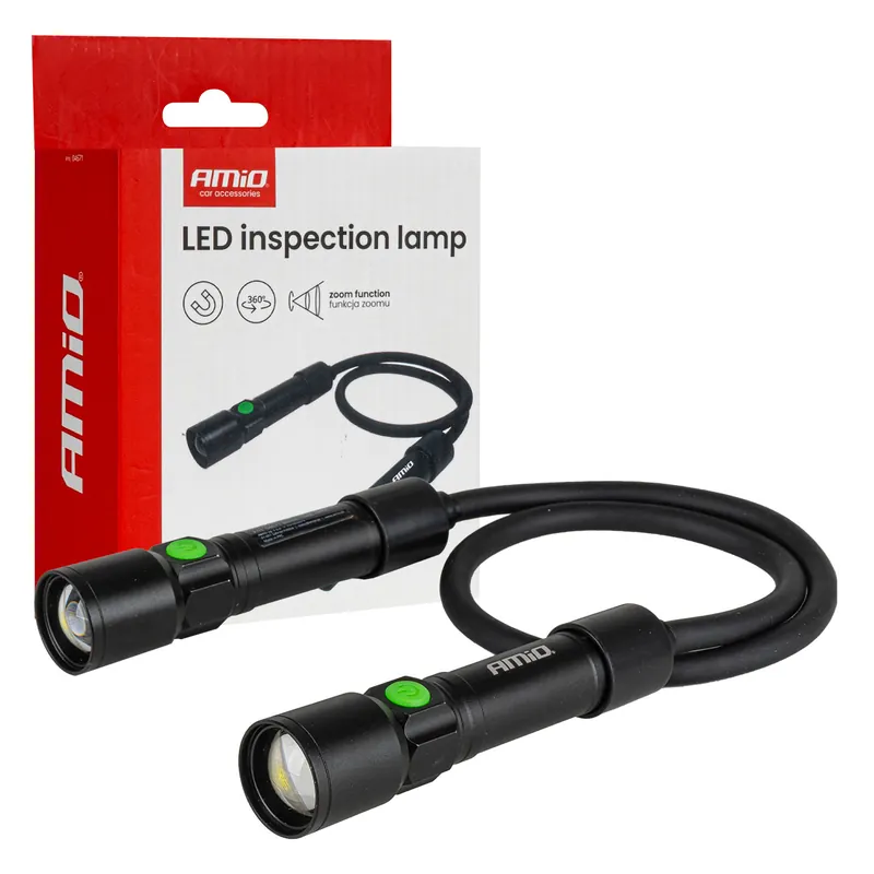 Tarjoushinta LED-tarkastusvalo 2xP50 1000mAh (akku)