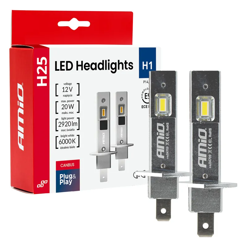 Vain Rajoitetun Ajan LED-ajovalot H25-sarja CANBUS H1 12V 20W