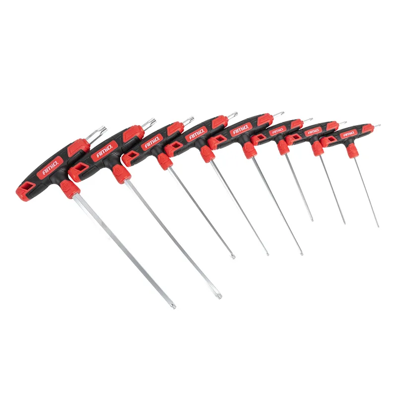 Alennus 8-osainen Torx-avainsarja T-kahvalla