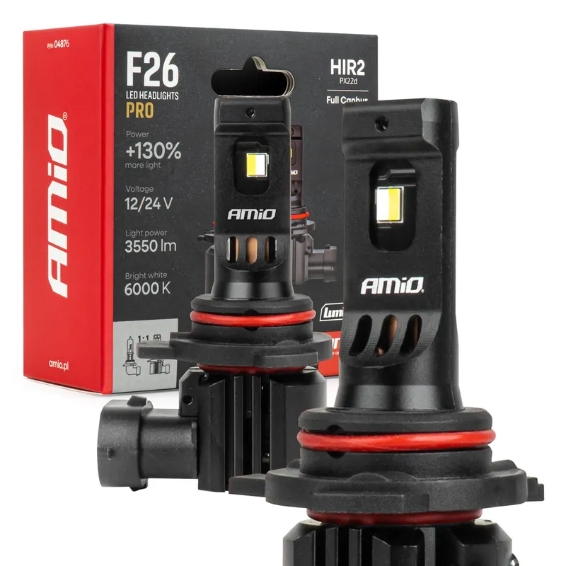 Viimeinen Mahdollisuus LED-ajovalot F26 PRO LumiTec LIMITED +130% DUO FULL CANBUS HIR2 12V 24V