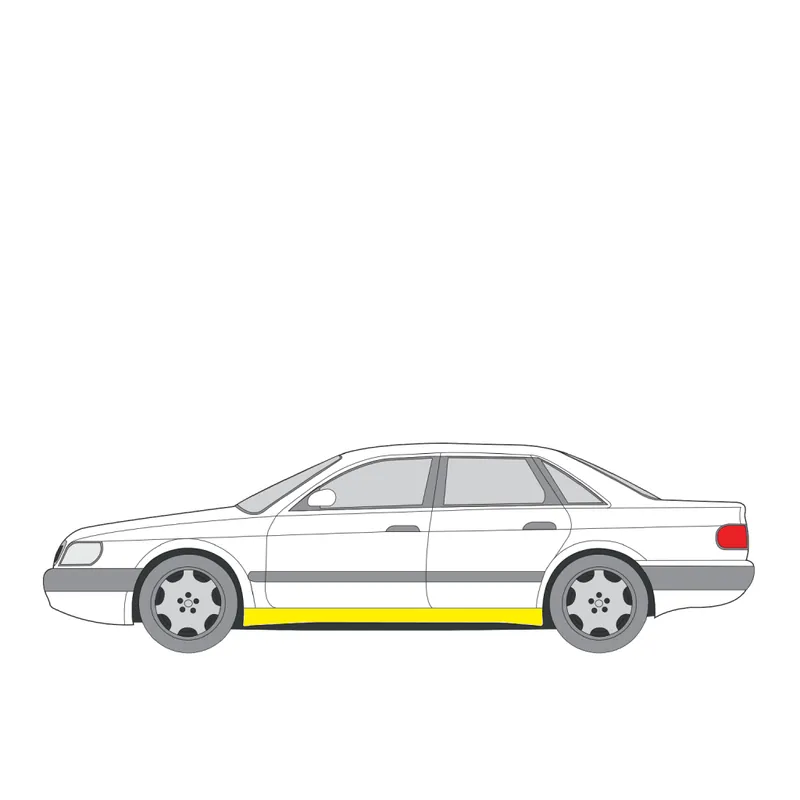 Superhinta Helman korjauspelti oikea=vasen Audi 100 C4 Sedan (4A2) 1990-1994