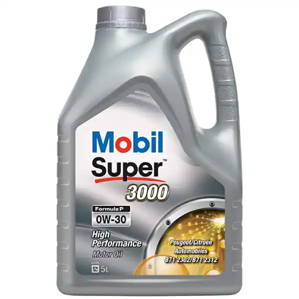 Alkuperäinen Mobil Moottoriöljy Super 3000 P 0W-30 5L