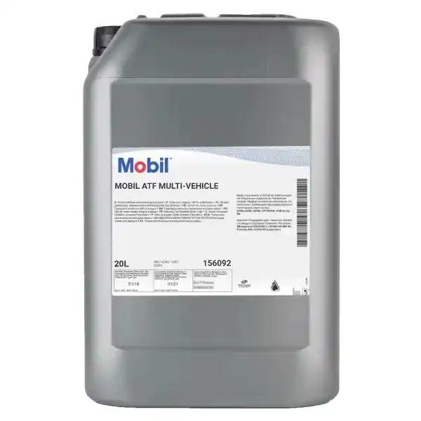 Mobil Automaattivaihteistoöljy ATF Multi-Vehicle 20L Tukkuhinta