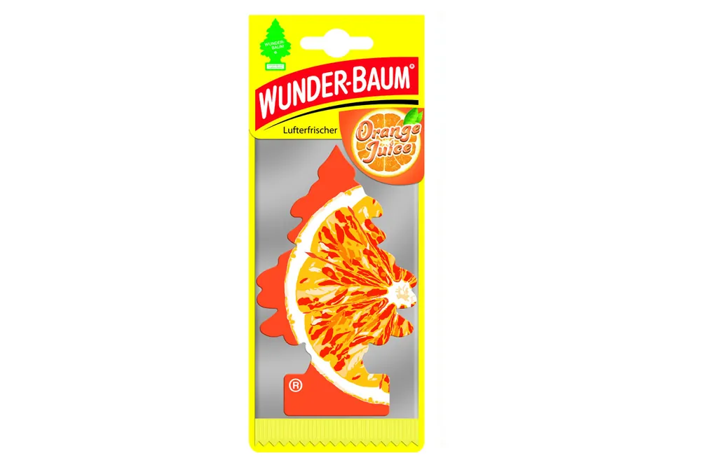 Ilmainen Palautus Ilmanraikastin Wunder Baum – Orange Juice