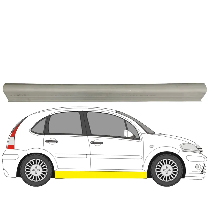 Helman korjauspelti oikea=vasen Citroen C3 I Hatchback (FC, FN) 2002- Löytö