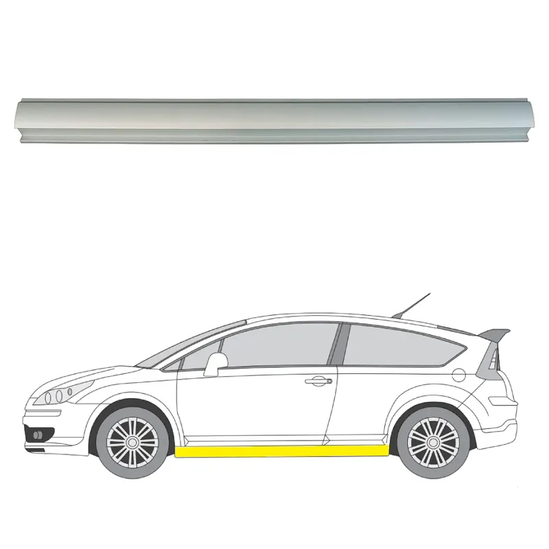 Alennus Helman korjauspelti oikea=vasen Citroen C4 I Hatchback 2004-2011