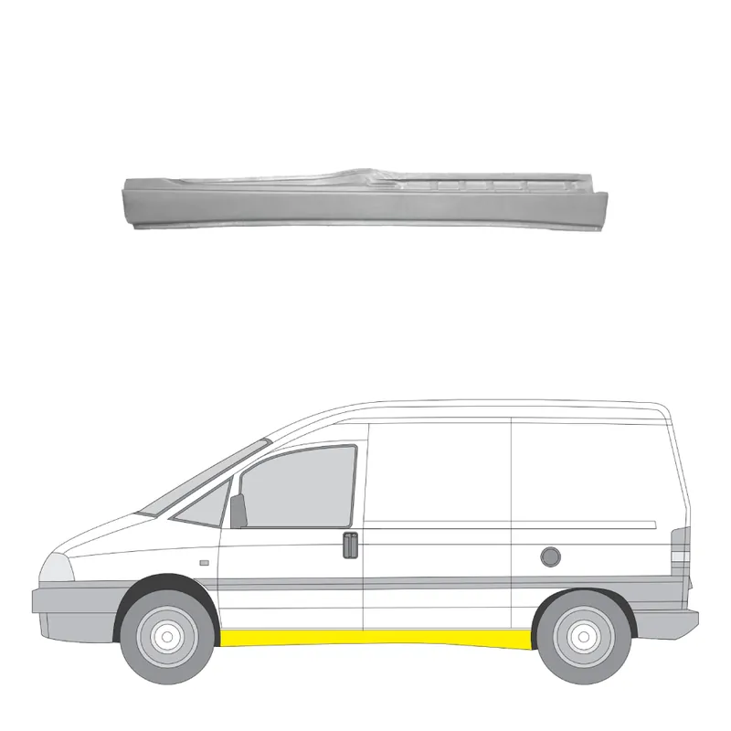 Pikatoimitus Helman korjauspelti oikea=vasen Fiat Scudo I Umpikori (220) 1996-2006