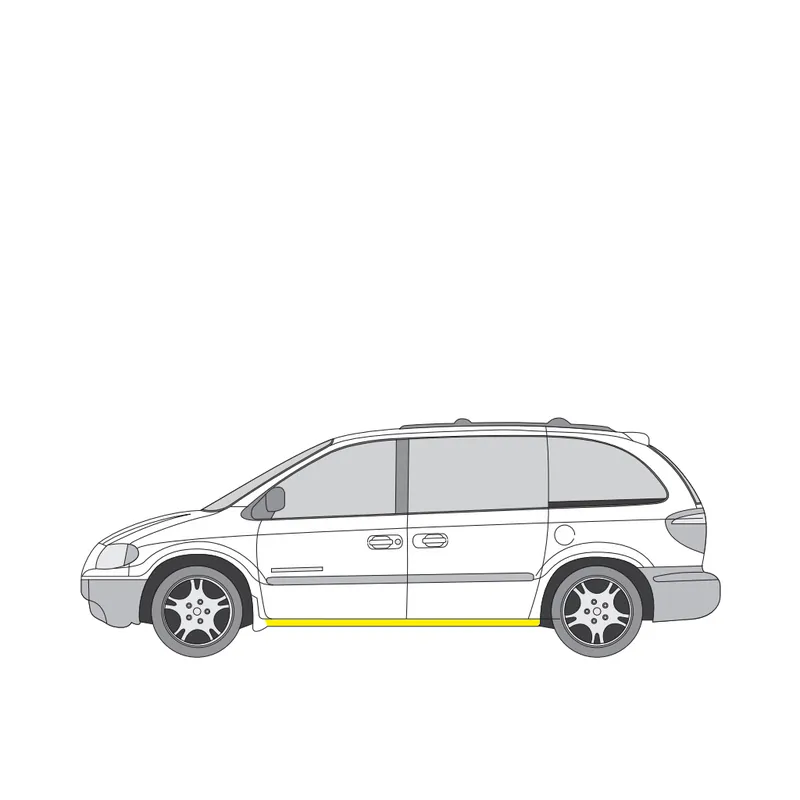 Helman korjauspelti oikea=vasen Chrysler Grand Voyager IV (RG, RS) 2000-2008 Suoraan Valmistajalta