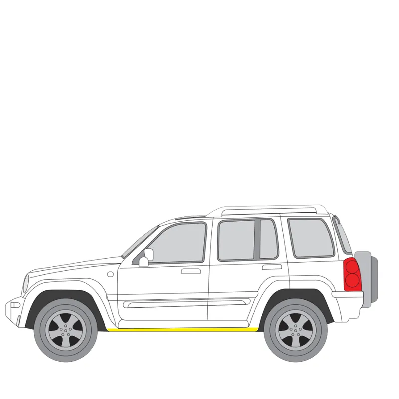 Helman korjauspelti oikea=vasen Jeep Cherokee II (XJ) 1983-2001 Tarjous