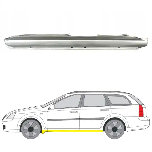 Alkuperäinen Helman korjauspelti oikea=vasen Chevrolet Nubira Sedan 2005-2011