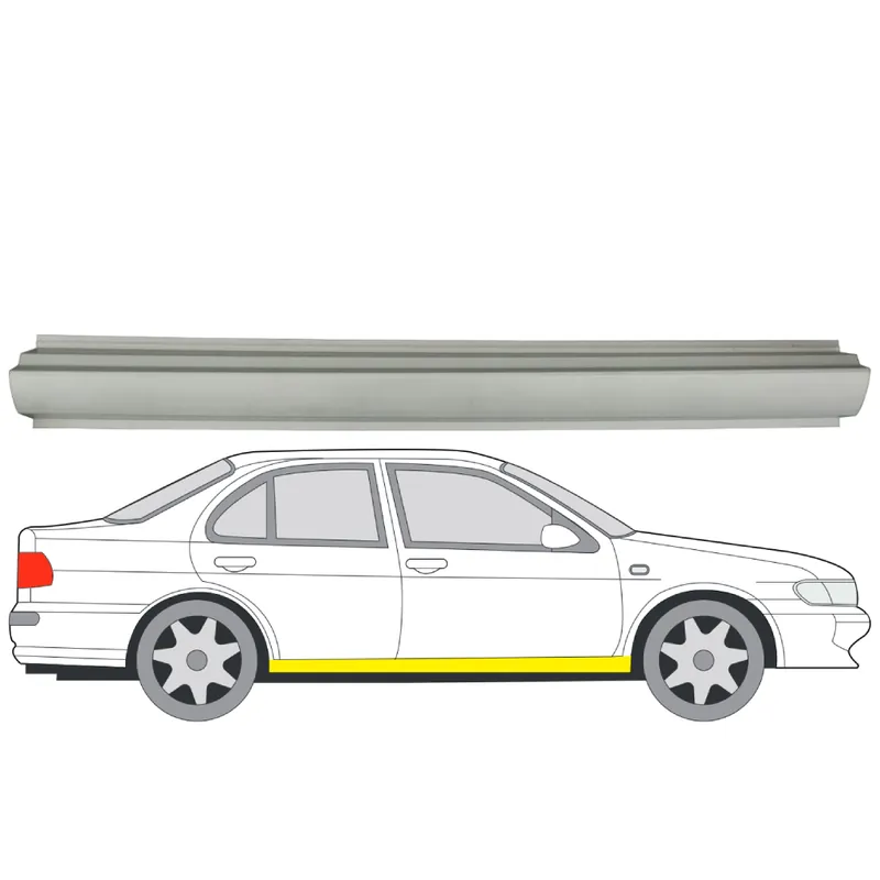 Helman korjauspelti oikea=vasen Nissan Almera I Hatchback (N15) 1995-2001 Halpa