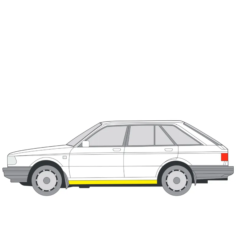 Helman korjauspelti oikea=vasen Nissan Sunny Traveller (Y10) 1990-2000 Vain Rajoitetun Ajan