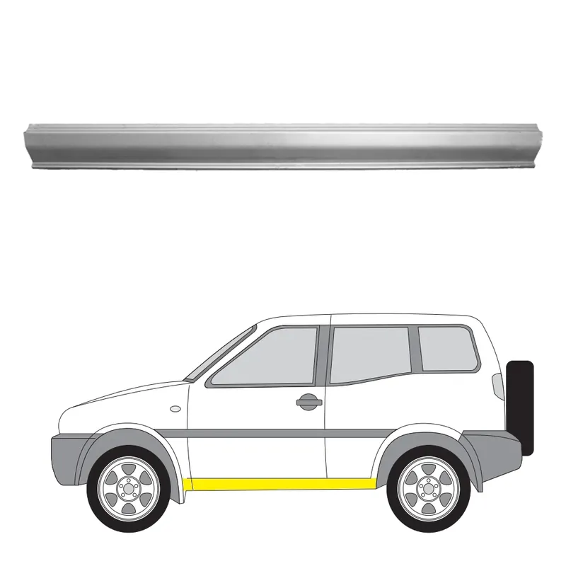 Helman korjauspelti oikea=vasen Nissan Terrano II SUV (R20) 1992-2007 Päivän Tarjous