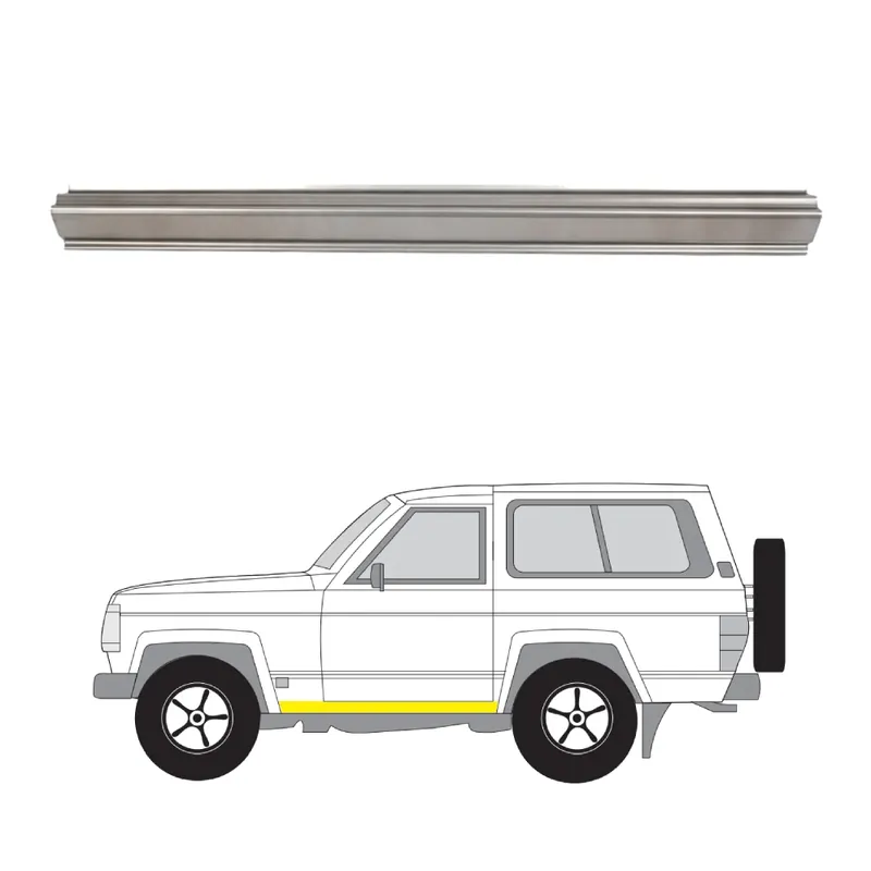 Osta Nyt Helman korjauspelti oikea=vasen Nissan Patrol GR IV SUV (Y60, GR) 1987-1998