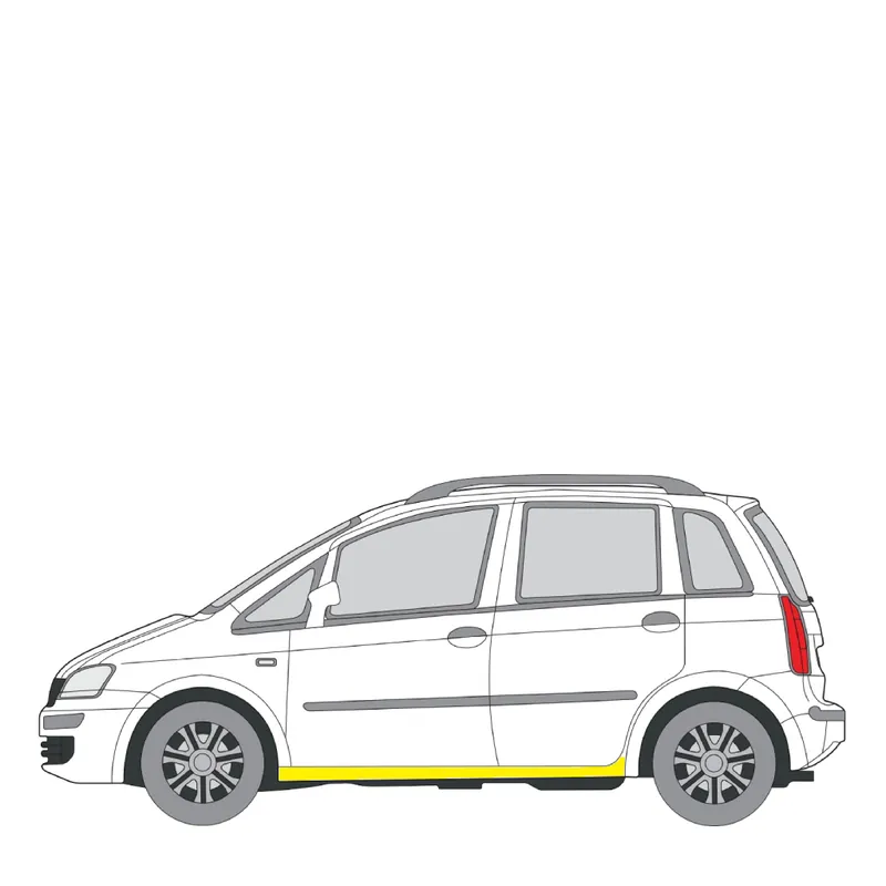 Helman korjauspelti oikea=vasen Fiat Idea (350) 2003- Tarjoushinta