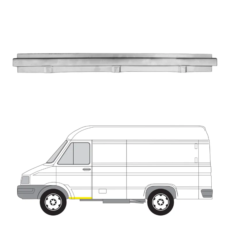 Vain Tänään Helman korjauspelti oikea=vasen Iveco Daily II Van / Farmari 1989-1999