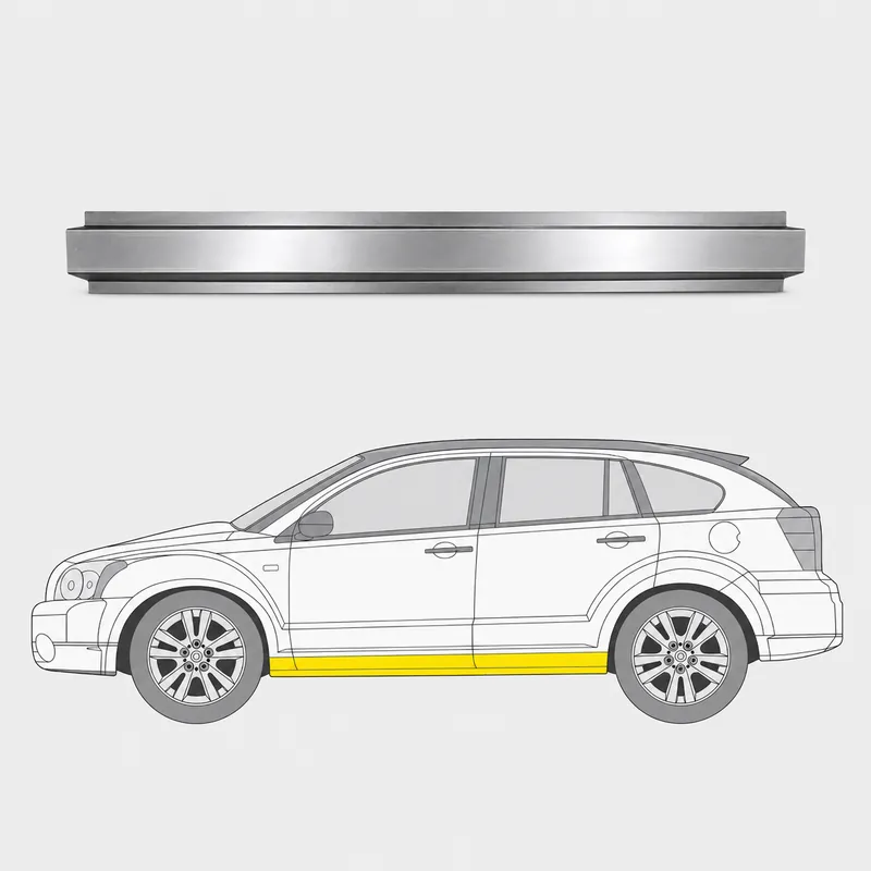 Heti Saatavilla Helmapellin sisäosa oikea/vasen Dodge Caliber Hatchback 2006 –