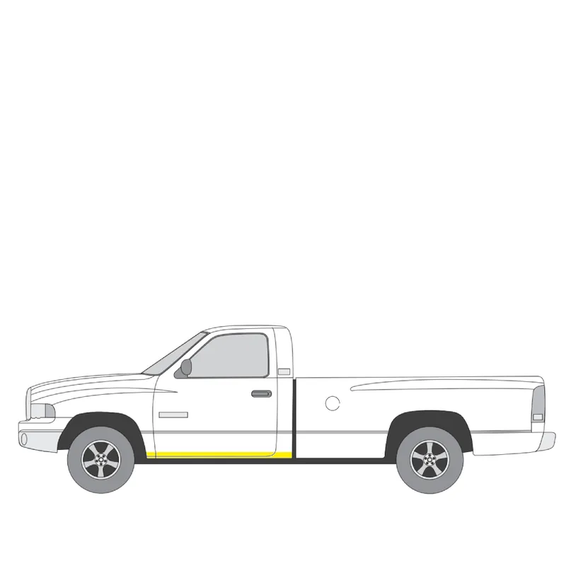 Helman korjauspelti oikea=vasen Dodge Ram 4000 Standard Cab Pickup 2002-2008 Osta Verkossa