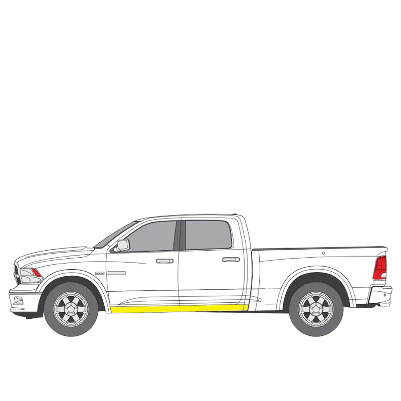 Helman korjauspelti oikea=vasen Dodge Ram 2500 Pick-up (DJ, DS) 2008- Paras Hinta