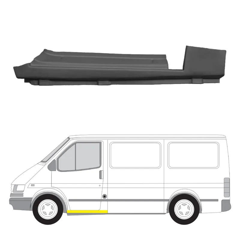 Asiakkaiden Suosikki Helman korjauspelti oikea=vasen Ford Transit Mk4 Bussi (VE83) 1994-2000