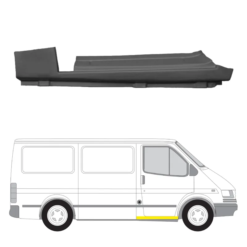 Tukkuhinta Helman korjauspelti oikea=vasen Ford Transit Mk4 Bussi (VE83) 1994-2000