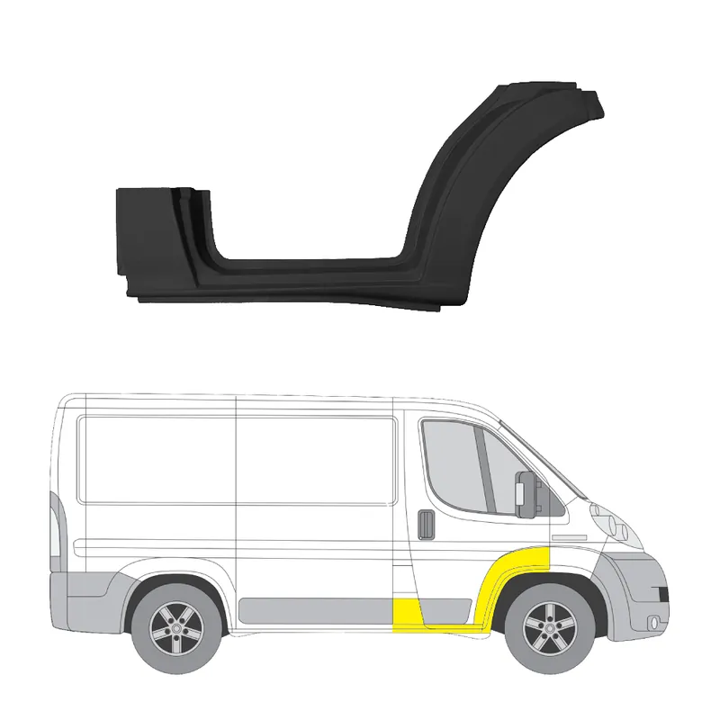 Alennus Helman korjauspelti oikea=vasen Ford Transit Mk5 Bussi (V184, V185) 2000-2006