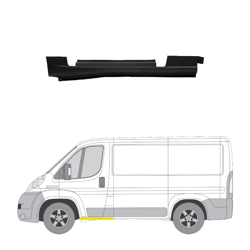 Turvallinen Maksu Helman korjauspelti oikea=vasen Ford Transit Mk5 Bussi (V184, V185) 2000-2006