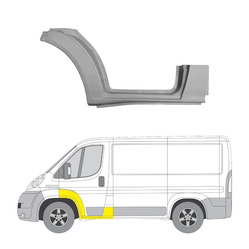 Bestseller Helman korjauspelti oikea=vasen Ford Transit Mk5 Van (V184, V185) 2000-2006