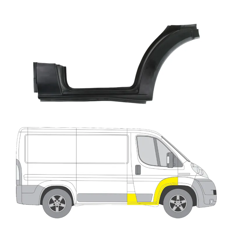 Helman korjauspelti oikea=vasen Ford Transit Mk5 Van (V184, V185) 2000-2006 Rajoitettu Tarjous
