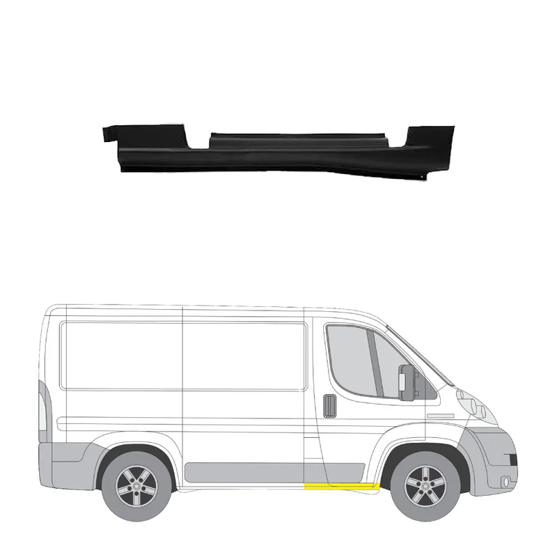 Suoraan Valmistajalta Helman korjauspelti oikea=vasen Ford Transit Mk5 Van (V184, V185) 2000-2006