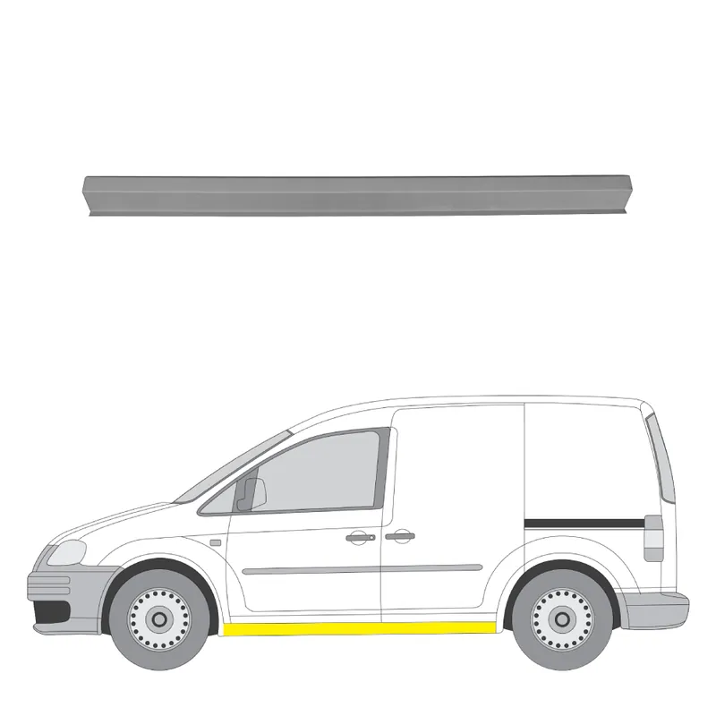 Uusi Malli Helman korjauspelti oikea=vasen Ford Tourneo Connect Mk1 2002-2013