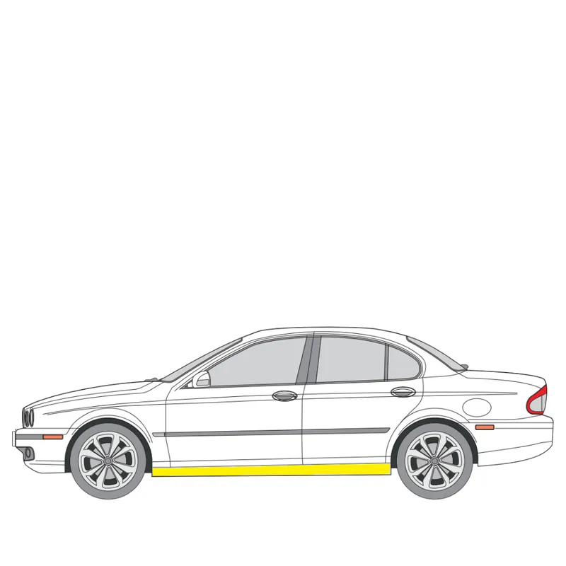 Helman korjauspelti oikea=vasen Jaguar X-Type Farmari (X400) 2003-2009 Löytö