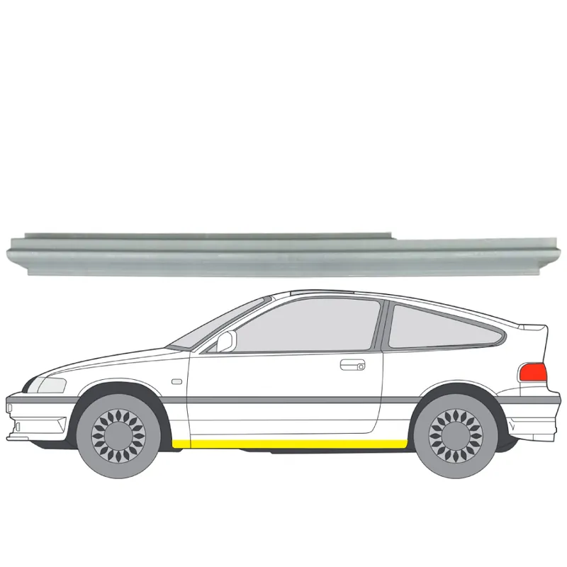 Osta Nyt Helman korjauspelti oikea=vasen Honda CRX II Coupe (ED, EE) 1987-1992