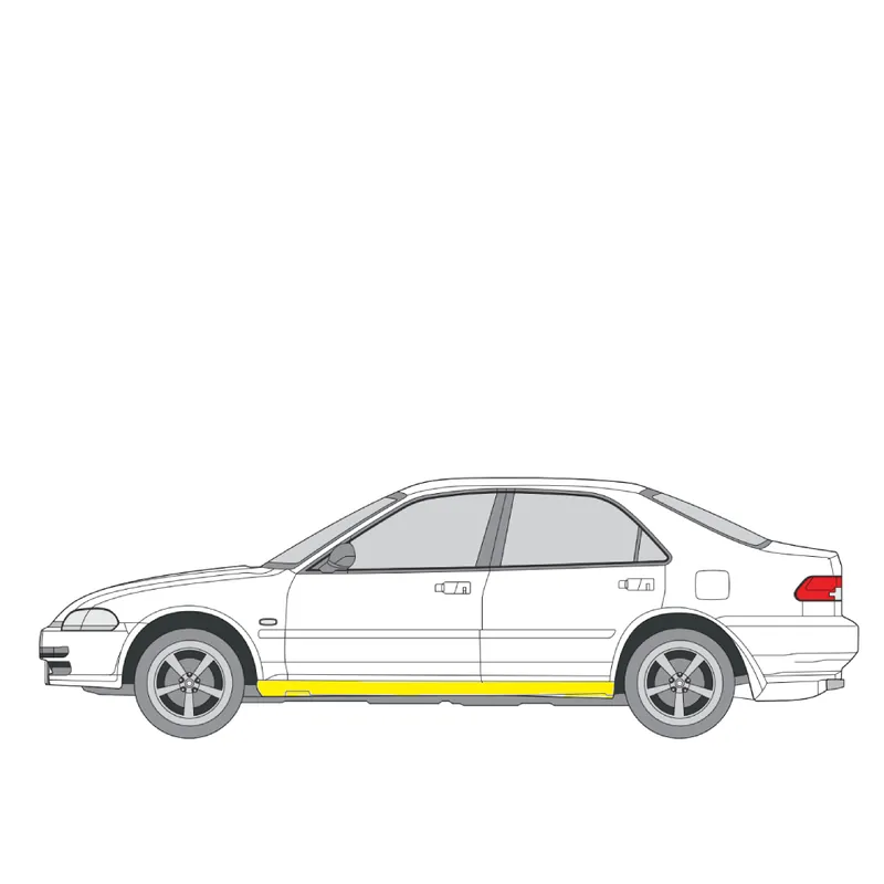 Tarjous Helman korjauspelti oikea=vasen Honda Civic V Sedan (EG, EH) 1991-1995