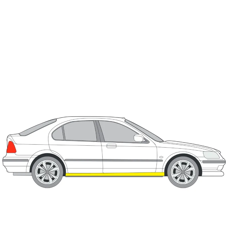 Pakollinen (Must-Have) Helman korjauspelti oikea=vasen Honda Civic VI Hatchback (EJ, EK) 1995-2001
