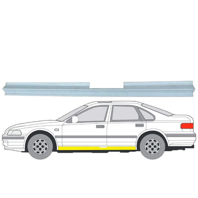 Sertifioitu Helman korjauspelti oikea=vasen Honda Accord V Coupe (CD) 1993-1998