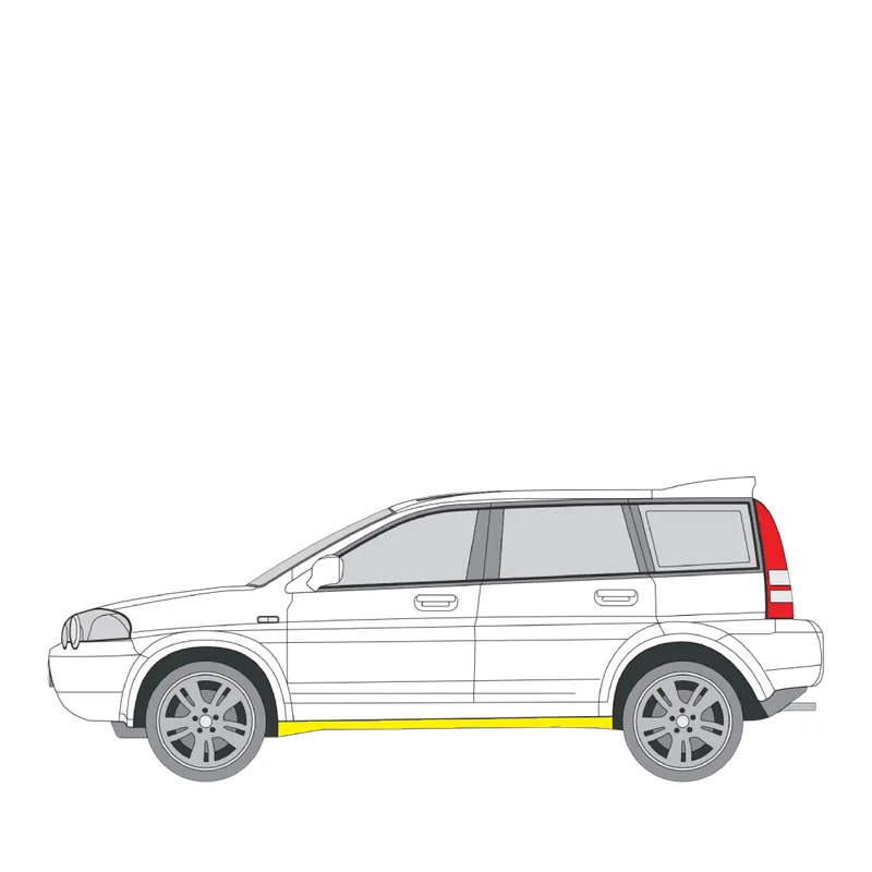 Edullinen Hinta Helman korjauspelti oikea=vasen Honda HR-V I (GH) 1999-