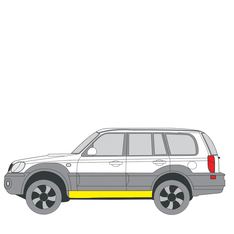 Helman korjauspelti oikea=vasen Hyundai Terracan (HP) 2001-2008 Eniten Myyty