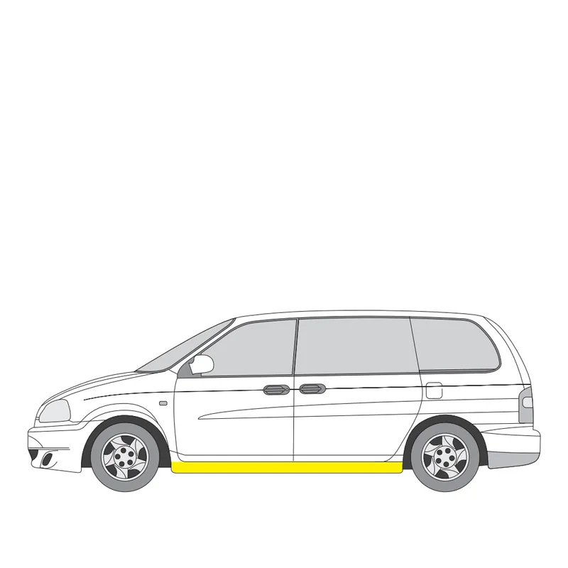 Helman korjauspelti oikea=vasen Kia Carnival I (UP) 1998-2001 Paras Hinta