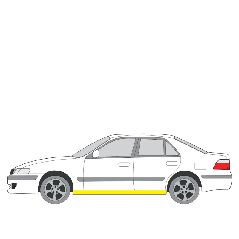Ajankohtainen Helman korjauspelti oikea=vasen Mazda 626 V Sedan (GF) 1997-2002