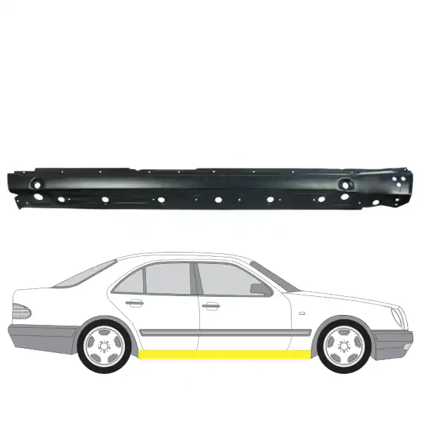 Helman korjauspelti oikea=vasen Mercedes-Benz E-sarja Sedan (W124) 1993-1996 Tukkuhinta