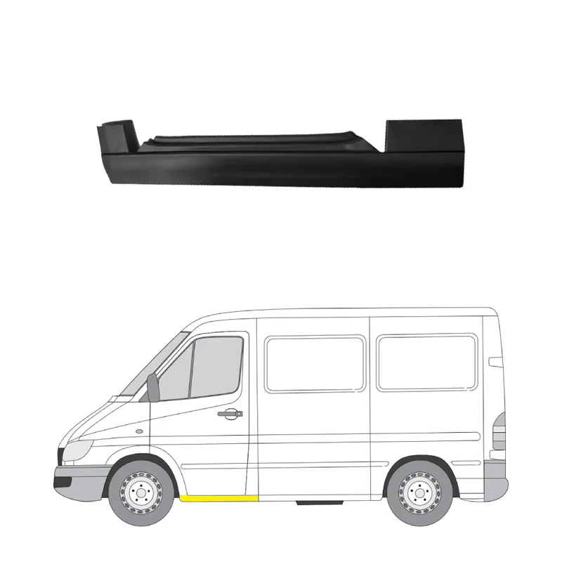 Asiakkaiden Suosikki Helman korjauspelti oikea=vasen Mercedes-Benz Sprinter 2-T Van (W901, W902) 1995-2006