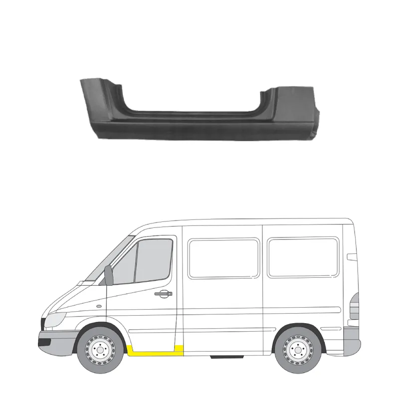 Ilmainen Palautus Helman korjauspelti oikea=vasen Mercedes-Benz Sprinter 2-T Van (W901, W902) 1995-2006