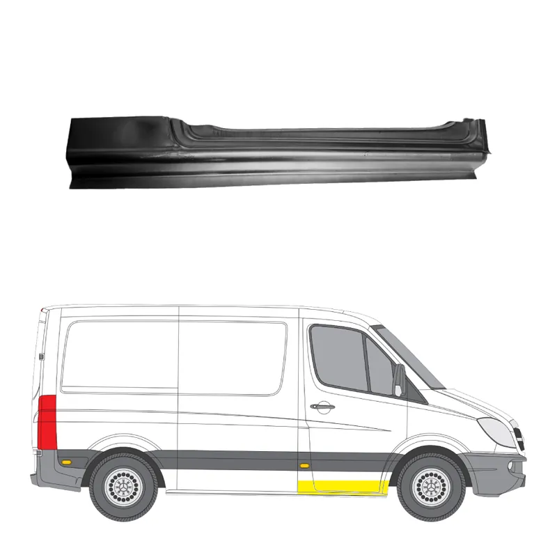 Helman korjauspelti oikea=vasen Mercedes-Benz Sprinter 3-T Bussi (W906) 2006- Osta Verkossa