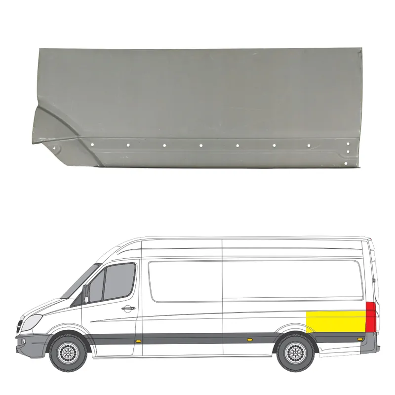 Osta Tänään Takalokasuojan kaari vasen MV/VW 2005-2018