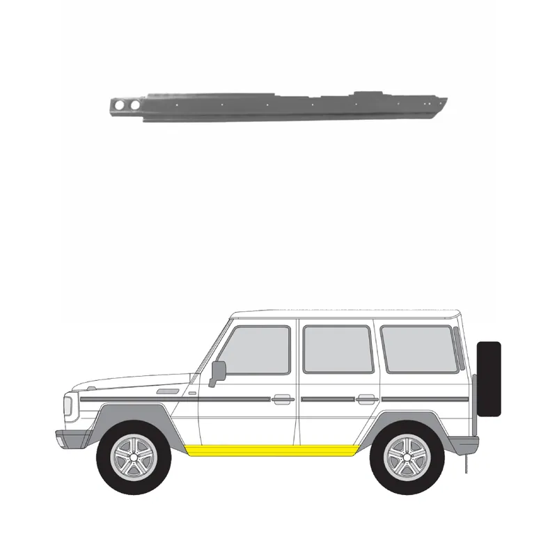Paras Hinta Helman korjauspelti oikea=vasen Mercedes-Benz G-sarja SUV (W461/W463/W460) 1989-