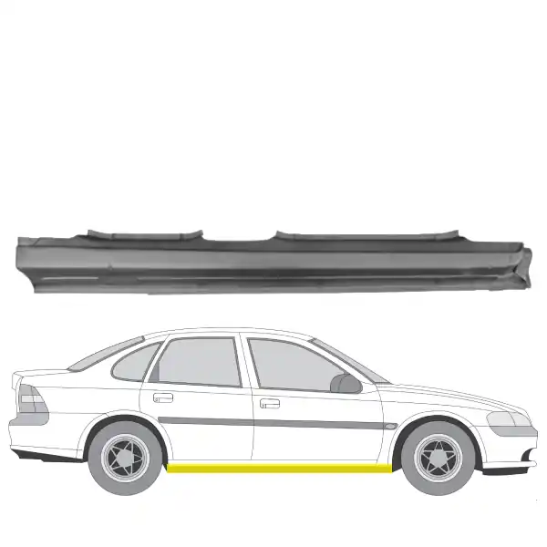 Helman korjauspelti oikea=vasen Opel Vectra B Farmari (J96) 1996-2003 Pakollinen (Must-Have)